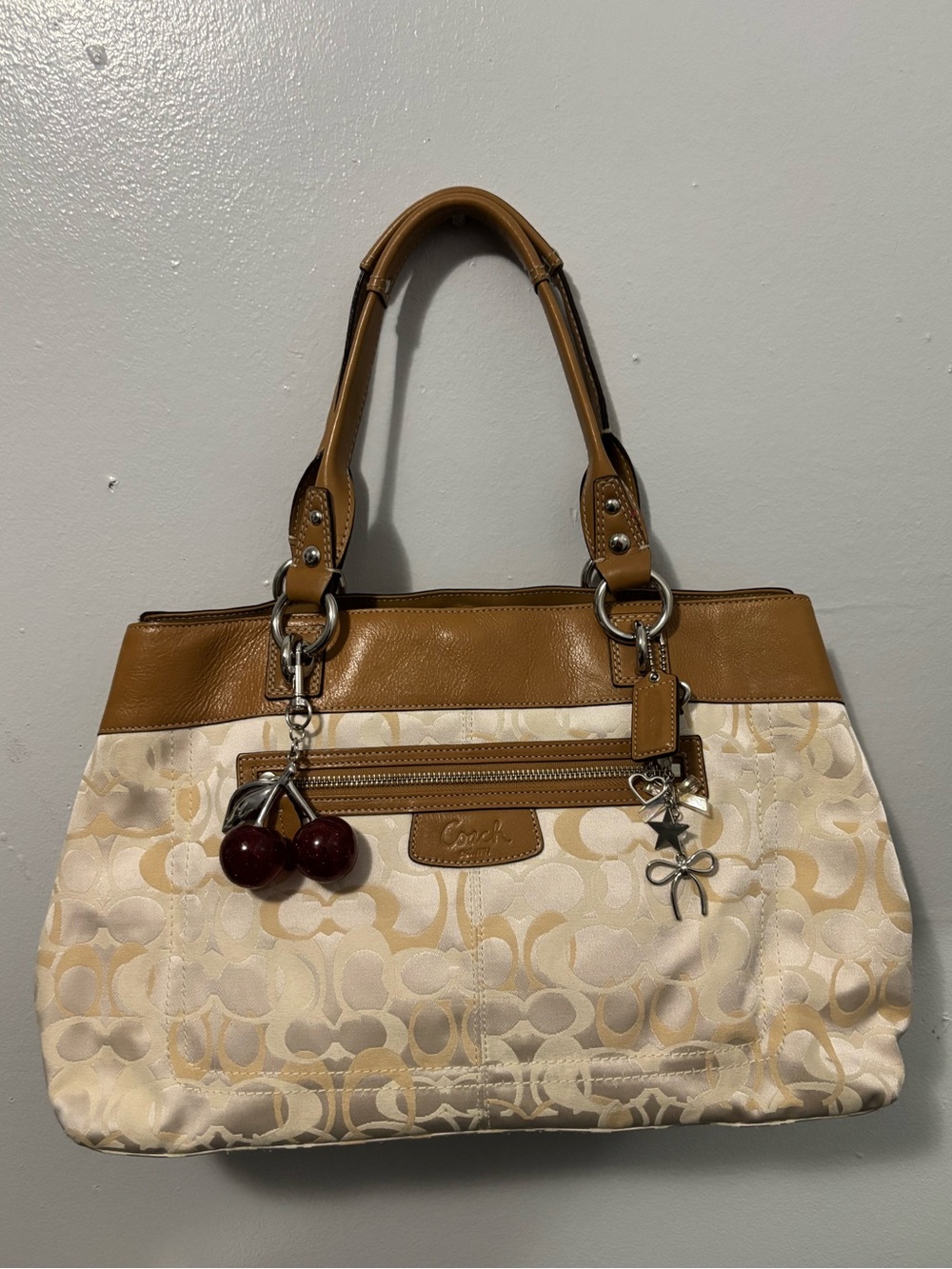 Coach Signature Optic C Tote